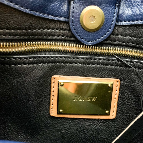 J. CREW Goodwinn Hobo Black Leather Single Strap - Picture 6 of 7